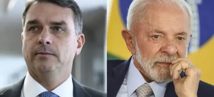 Lula ataca Fl�vio Bolsonaro na TV: 'Voc� mandou dinheiro a miliciano'