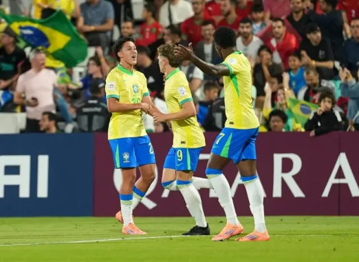 Brasil vence Marrocos e garante vaga na semifinal do Mundial Sub-17
