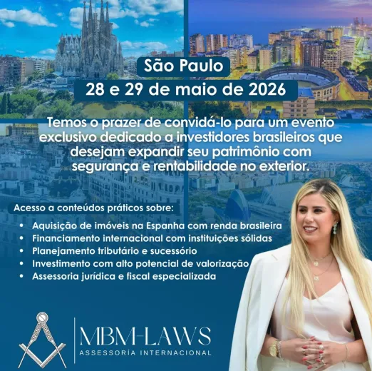 S�o Paulo sediar� encontro estrat�gico sobre investimento imobili�rio na Espanha