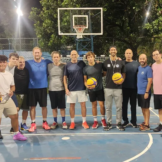 Pinheiros inicia atividades do basquete 3x3 com treinador internacional
