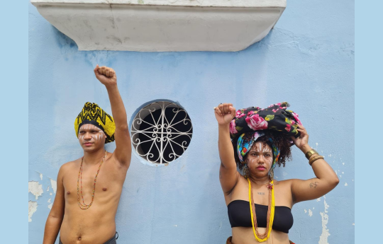 Nas Trilhas da Pequena frica de Cuiab: arte, memria e resistncia no centro da cidade