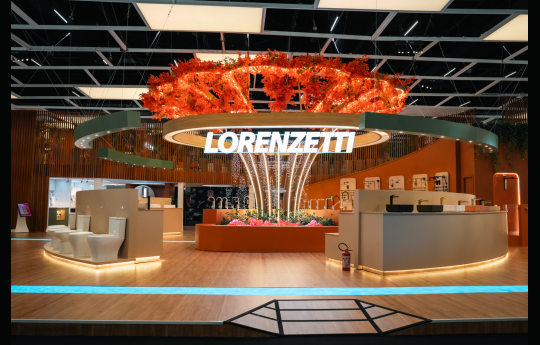 Lorenzetti traz experi�ncia sensorial na Expo Revestir