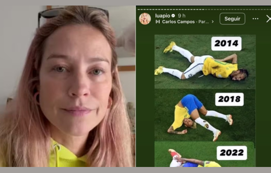 Luana Piovani zoou Neymar depois de saber que ele se machucou de novo