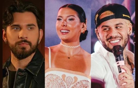 Cantora se pronuncia ap�s rumor de trai��o com dois ex-namorados
