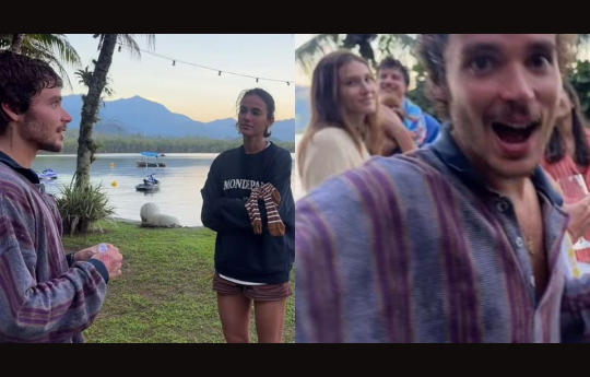 Shawn Mendes aparece em festa de anivers�rio de Jo�o Lucas com Bruna Marquezine