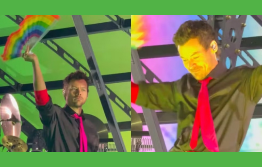 Harry Styles canta 'Magalenha' no �ltimo show no Brasil