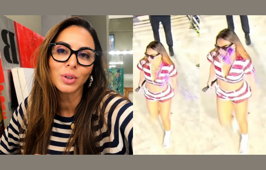 Alinne Rosa desabafa ap�s ser atingida por copo em desfile no Fortal: 'N�o pode ser visto como algo normal'
