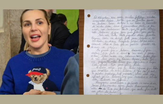 Deolane Bezerra escreve carta da pris�o para a m�e: 'Esse mal � para o bem'