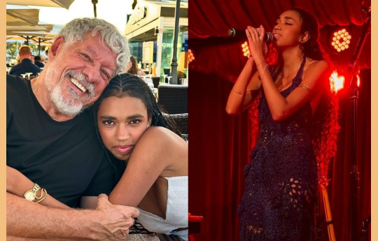 Filha de ator famosa se torna cantora aos 17 anos e surpreende plateia no Rio