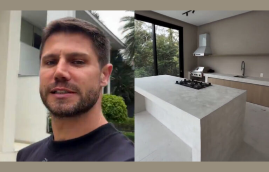 Ex-BBB revela mans�o constru�da com ex-noiva e anuncia que n�o vai morar no local