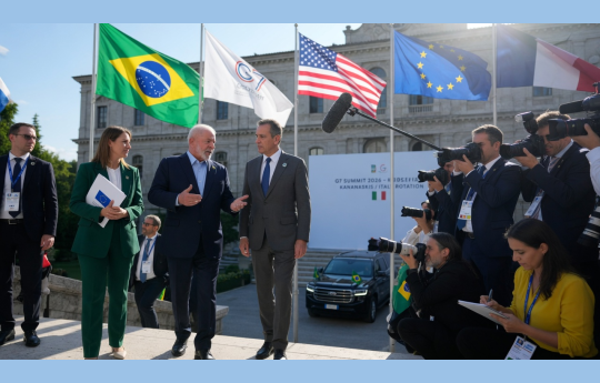 Resumo do Dia: Lula vai ao G7 para negociar tarifa dos EUA e veto � carne pela Uni�o Europeia - 15 de junho de 2026