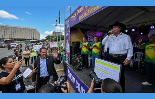 Resumo do Dia: Deputado usa dinheiro p�blico para pagar show de cantor que ele mesmo empresaria - 22 de junho de 2026