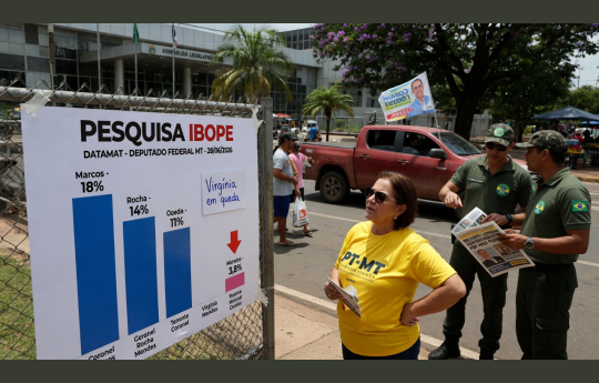 Resumo do Dia: Pesquisa mostra militares na frente para deputado federal em MT e Virginia Mendes com poucos votos - 29 de junho de 2026