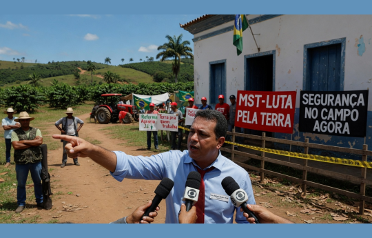 Resumo do Dia: Deputado culpa MST e falta de acesso a armas por conflitos no Sul da Bahia - 7 de julho de 2026