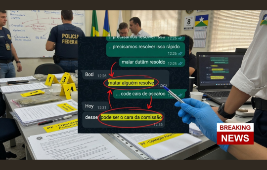 Resumo do Dia: PF descobre conversa sobre 'matar algu�m' em investiga��o de esquema na Assembleia de Rond�nia - 8 de julho de 2026