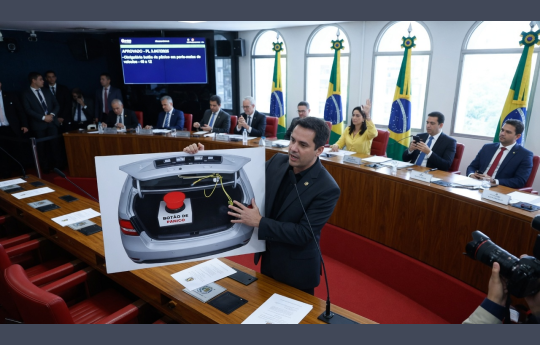 Resumo do Dia: Senado aprova projeto que obriga carros a terem bot�o de p�nico no porta-malas - 15 de julho de 2026