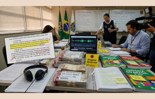 Resumo do Dia: Opera��o Gutenberg: �udios mostram propina de R$ 52 mil para deputado em esquema de livros - 17 de julho de 2026