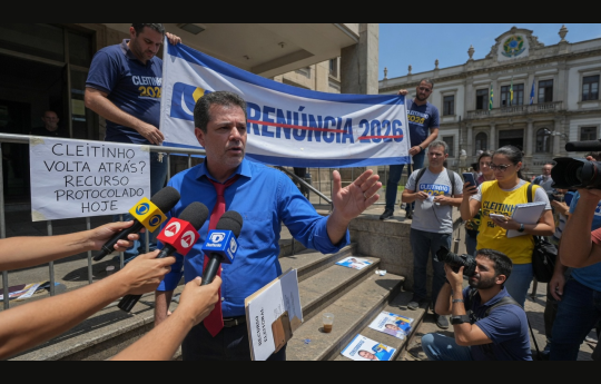 Resumo do Dia: Cleitinho tenta voltar atr�s e ser candidato em Minas; veja o que muda - 8 de agosto de 2026