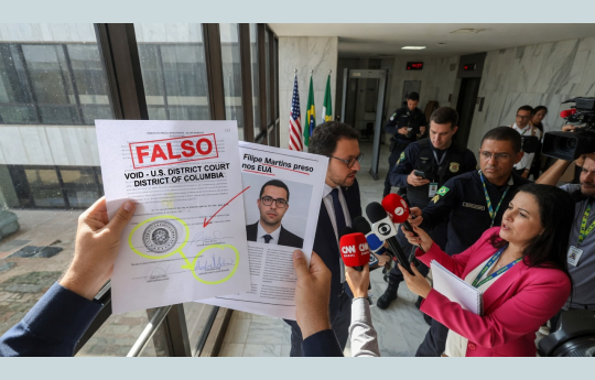 Resumo do Dia: Juiz dos EUA chama de falso documento que levou � pris�o de Filipe Martins - 22 de agosto de 2026