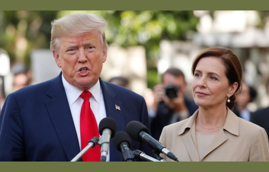 Resumo do Dia: Trump faz piada estranha com esposa do bilion�rio Michael Dell e internautas questionam se ela � real