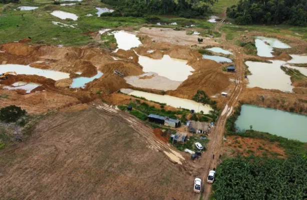 Batalh�o Ambiental da PM fecha garimpo irregular no interior de MT