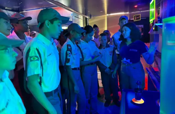 MT Ci�ncias leva programa��o com experimentos cient�ficos para Museu de Hist�ria Natural