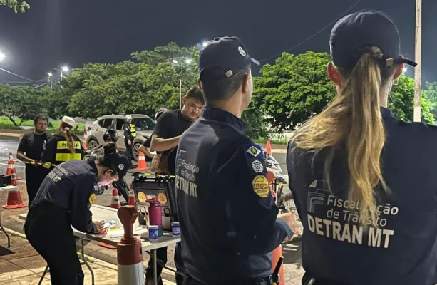 Lei Seca resulta em 9 pris�es e remo��o de 33 ve�culos em V�rzea Grande