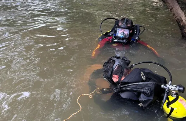 Corpo de Bombeiros localiza corpo de jovem que se afogou no Rio Cedro