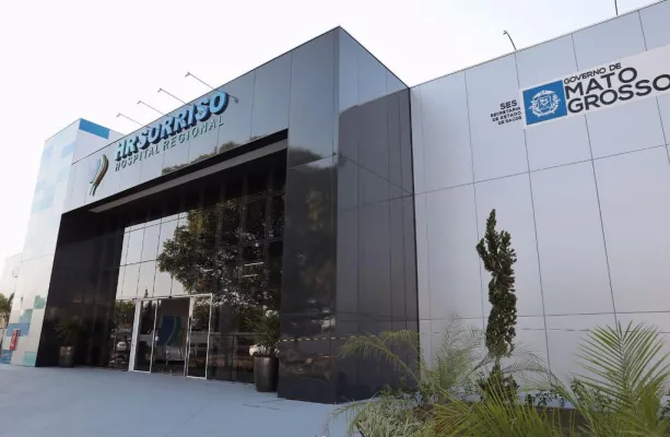 Secretaria de Sa�de detecta rachadura no Hospital Regional de Sorriso e trabalha no isolamento de ala antiga