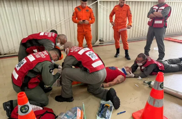 Ciopaer forma 40 operadores em curso de atendimento pr�-hospitalar e refor�a resgates aerom�dicos em MT
