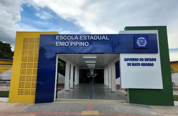 Governo de MT entrega escola reformada e ampliada em Sinop com investimento de R$ 12,5 milh�es