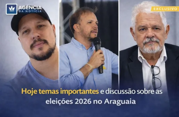 Videocast do Ag�ncia retorna hoje �s 19h com transmiss�o ao vivo assuntos pol�micos entre eles ,Elei��es 2026