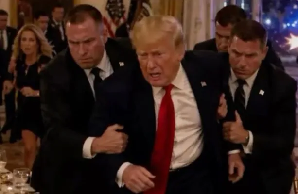 Trump deixa evento em hotel ap�s disparos nos EUA