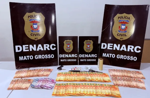 Pol�cia Civil prende m�e e filho por tr�fico de drogas em V�rzea Grande