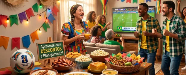 Como montar o arraial em casa sem estourar o or�amento
