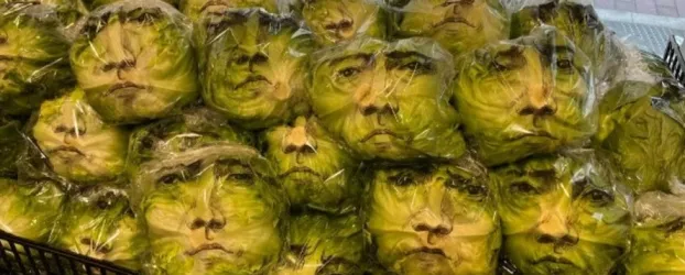 Ator japon�s famoso vira garoto-propaganda de alface em supermercados
