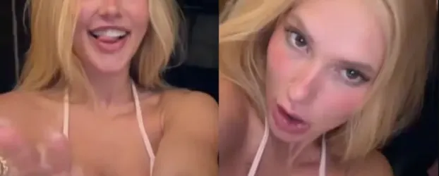 Virginia Fonseca vira suspeito de piercing nos mamilos ap�s v�deo em biqu�ni repercutir na internet