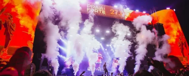 R�veillon na Praia do Forte promete lotar Castelo Garcia D'�vila com grandes nomes da m�sica