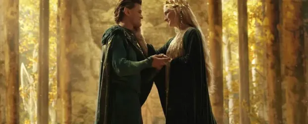 Trailer da 3� temporada de Os An�is de Poder mostra Sauron forjando o anel do poder e amea�ando a Terra-m�dia