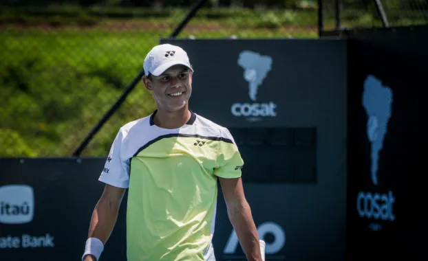 Livas Dam�zio estreia com vit�ria no Australian Open Junior Series South America