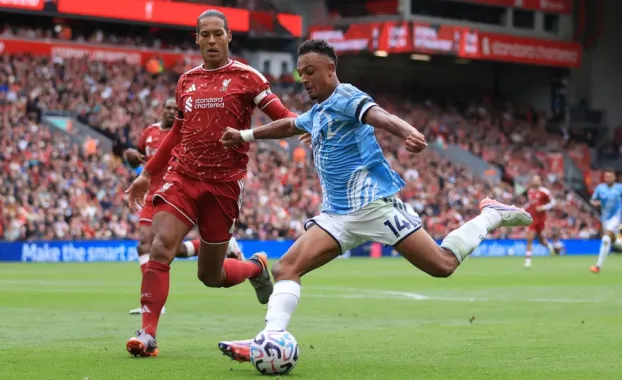 Liverpool sofre e apenas empata em casa diante do Nottingham Forest pela Premier League