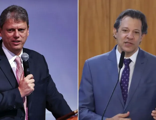 Pesquisa mostra Tarc�sio na frente de Haddad para governo de SP