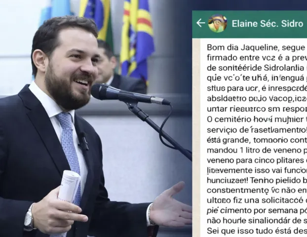Empresa fantasma de Claudinho Serra: folha de R$ 3,6 mil e cemit�rio abandonado