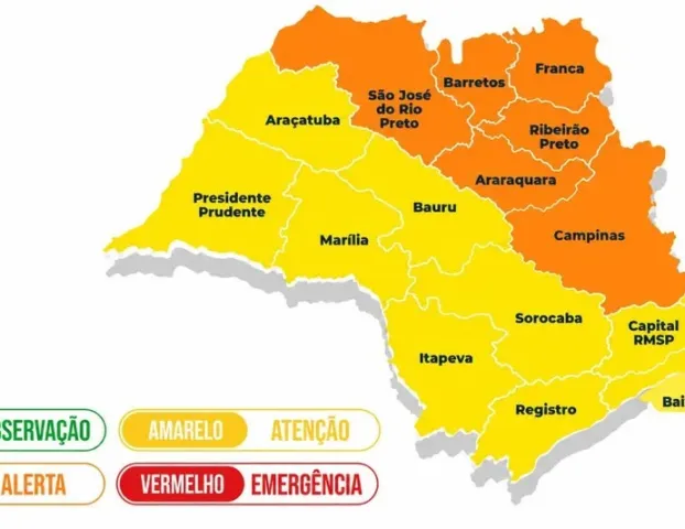 Alerta de tempestades: Chuvas fortes e raios devem atingir todo o estado de SP nesta semana
