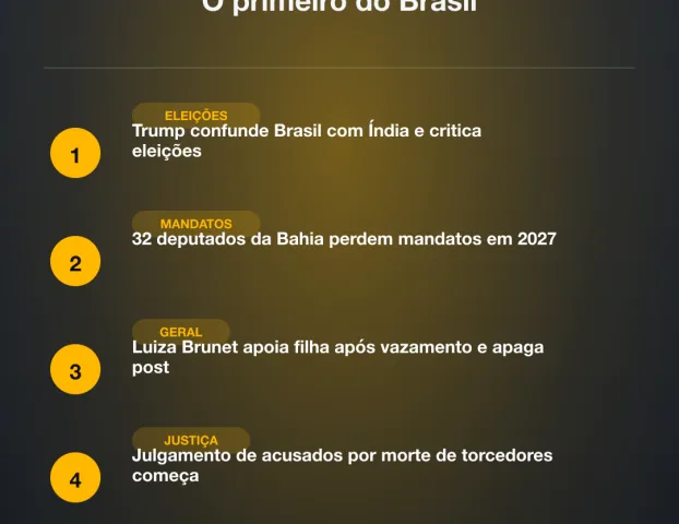 Trump confunde Brasil com �ndia e critica elei��es