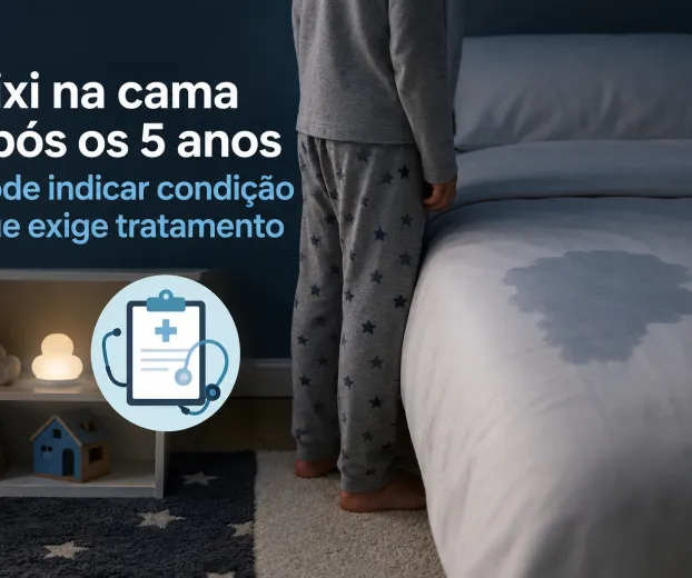 Xixi na cama ap�s os 5 anos pode indicar condi��o que exige tratamento
