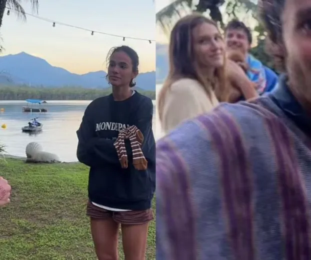 Shawn Mendes aparece em festa de anivers�rio de Jo�o Lucas com Bruna Marquezine