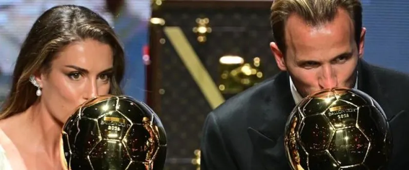 Harry Kane e Alexia Putellas ganham a Bola de Ouro de 2026