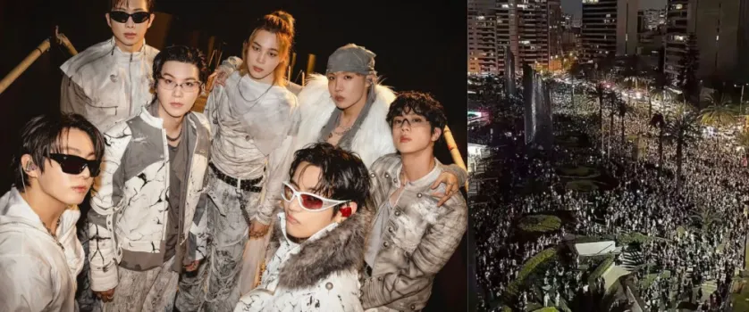 BTS: L�der pede respeito � privacidade ap�s f�s aglomerarem em hotel no Peru