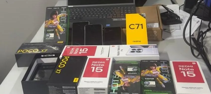 Pol�cia Civil prende suspeito que estava comercializando celulares furtados de loja na Capital